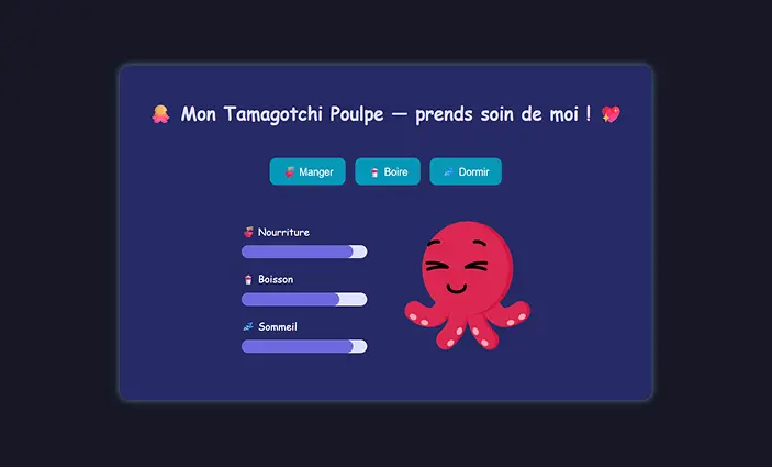 Image projet Tamagotchi poulpe